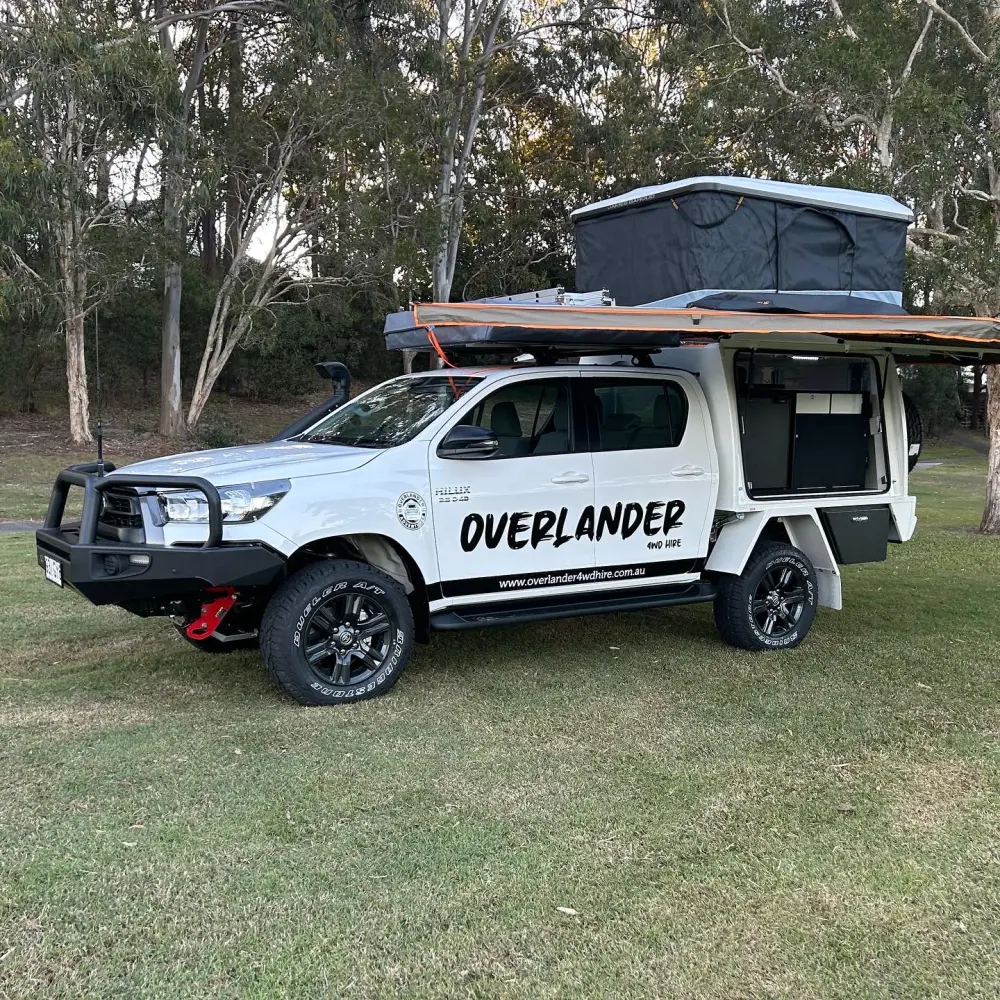 Toyota Hilux Outback 4WD Camper relocation from Cairns to Gold Coast