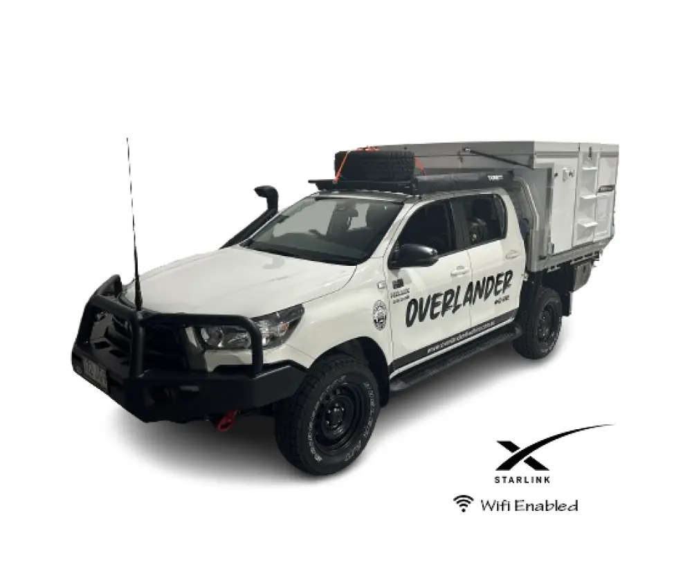 Toyota Hilux Outback PLUS 4WD Camper relocation from Darwin to Perth