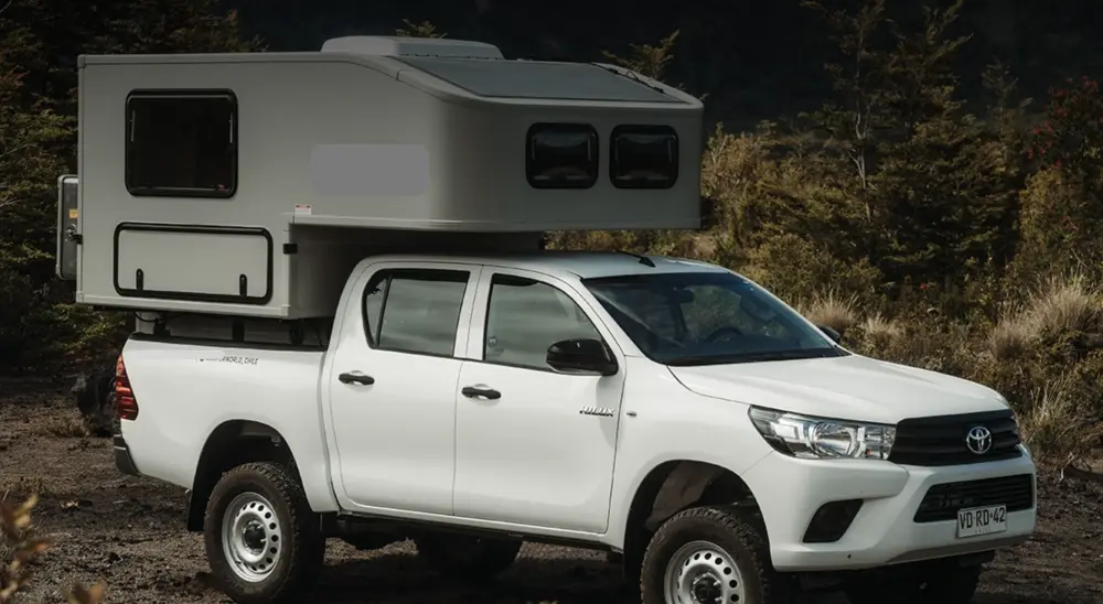 4WD Camper の Santiago から Calama への移動