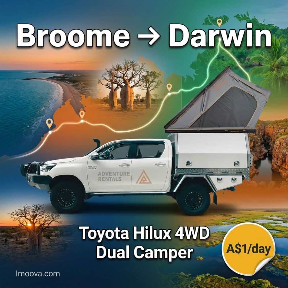 Toyota Hilux 4WD Dual Camper - image 1