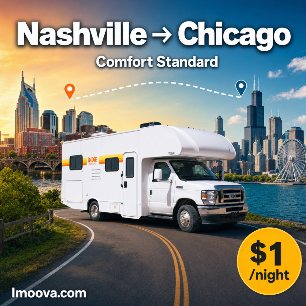 Comfort Standard - Nashville to Chicago
