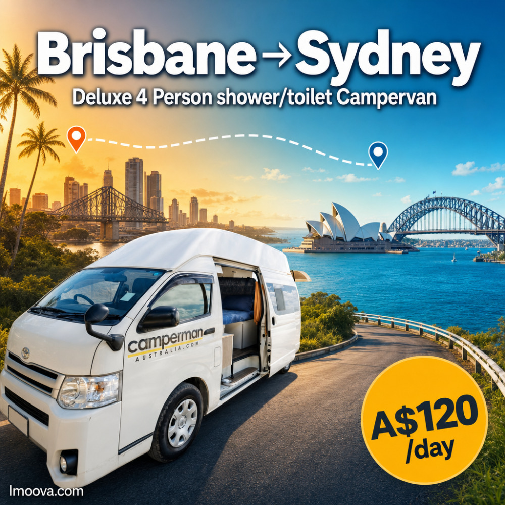 Deluxe 4 Person shower/toilet Campervan - image 1