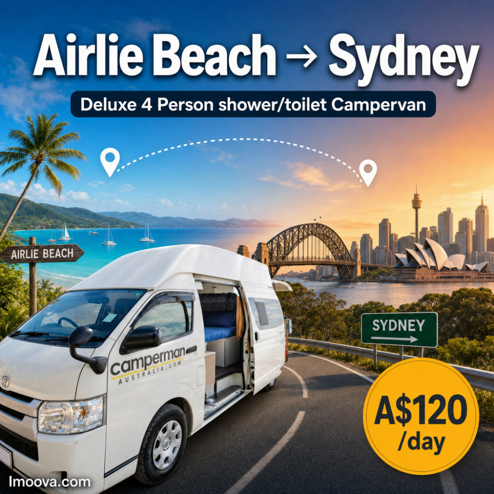 Deluxe 4 Person shower/toilet Campervan - image 1