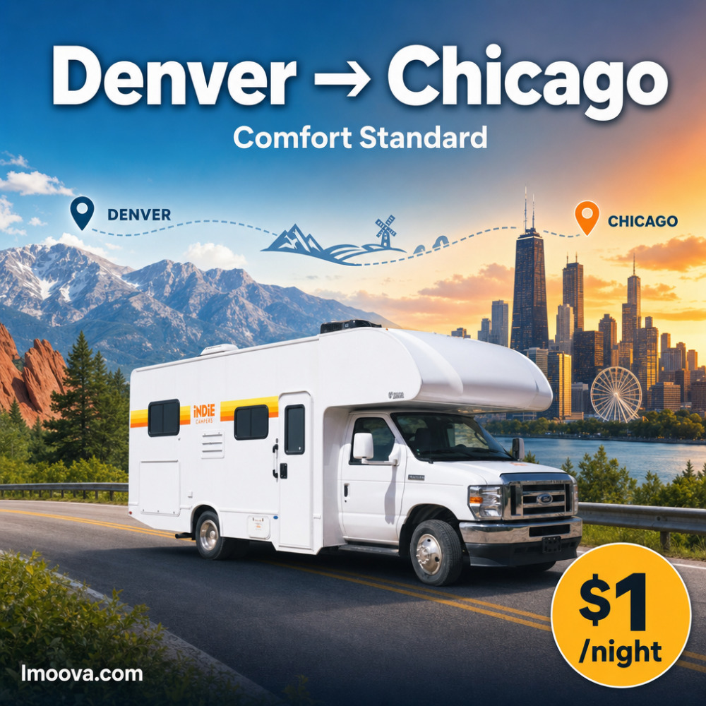 Comfort Standard - Denver to Chicago