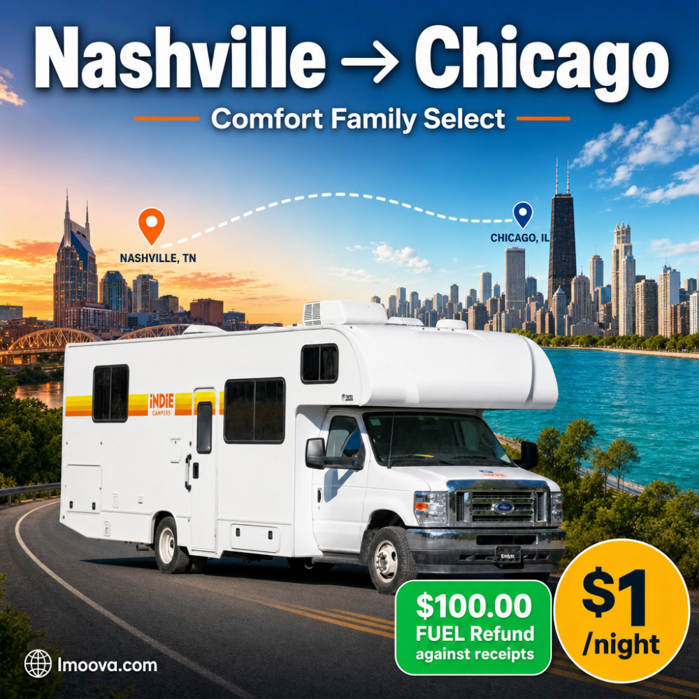 Comfort Family Select - Nashville to Chicago