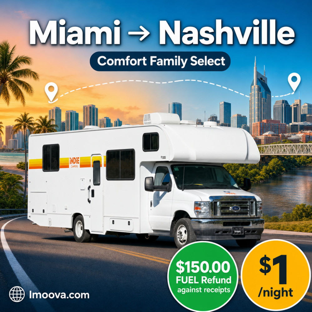 Comfort Family Select - Miami to Nashville
