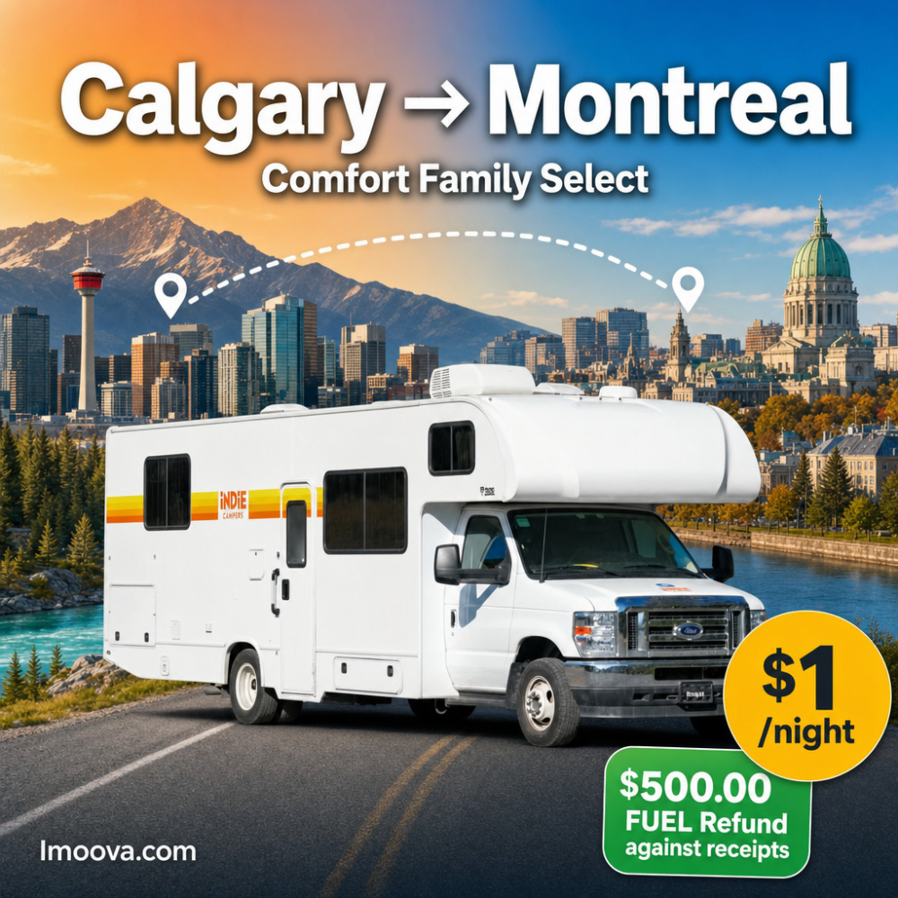 Comfort Family Select - Calgary to Montreal