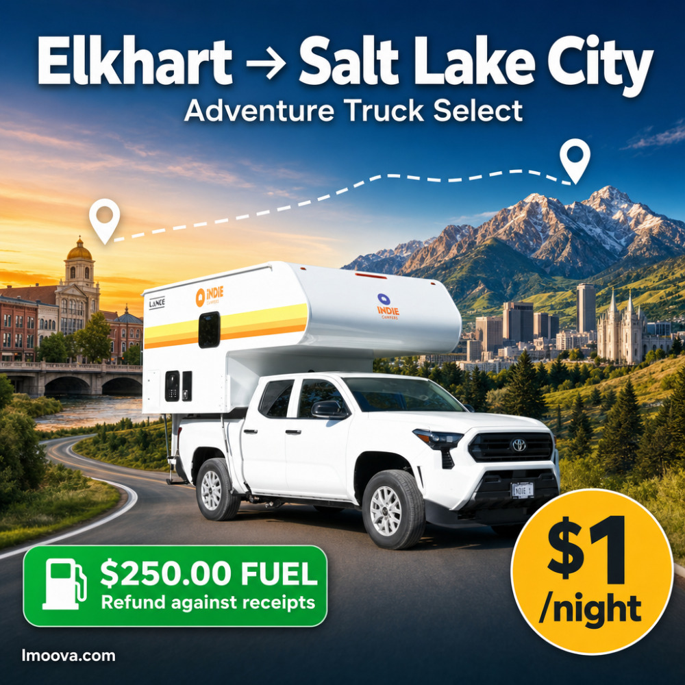 Adventure Truck Select - Elkhart to Salt Lake City