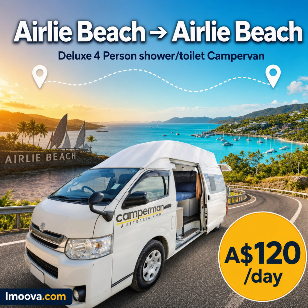 Deluxe 4 Person shower/toilet Campervan - image 1
