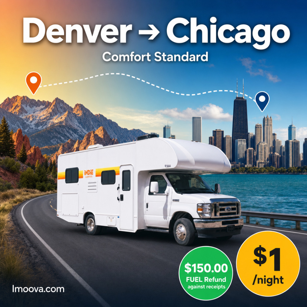 Comfort Standard - Denver to Chicago