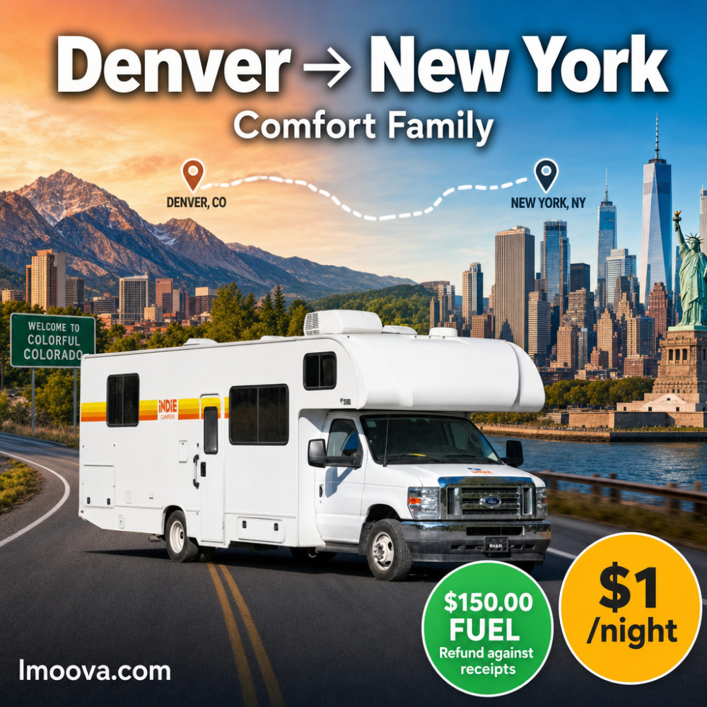 Comfort Family - Denver to New York