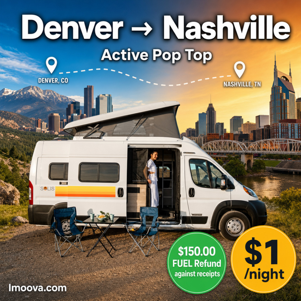 Active Pop Top - Denver to Nashville