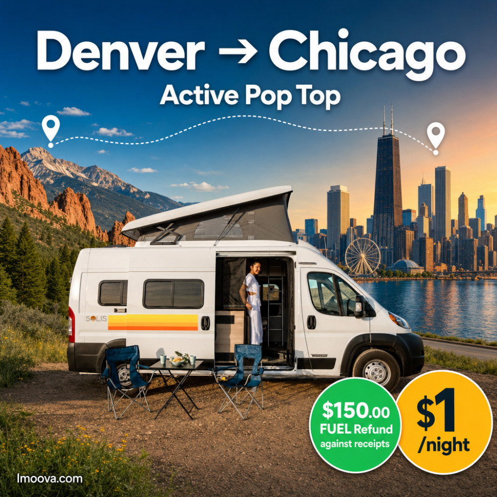 Active Pop Top - Denver to Chicago