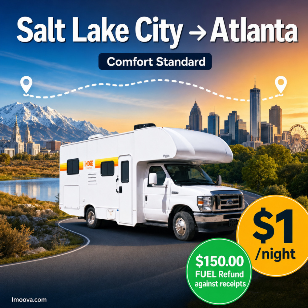 Comfort Standard - Salt Lake City to Atlanta