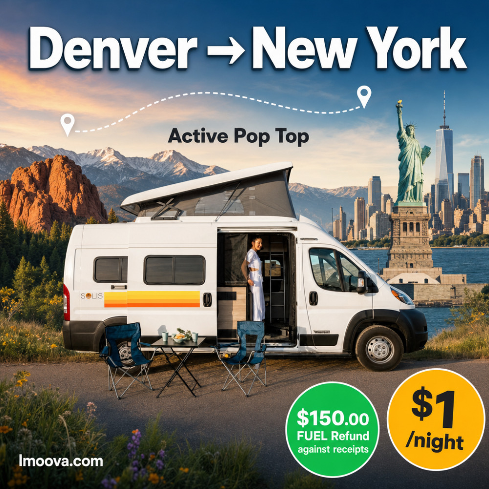 Active Pop Top - Denver to New York