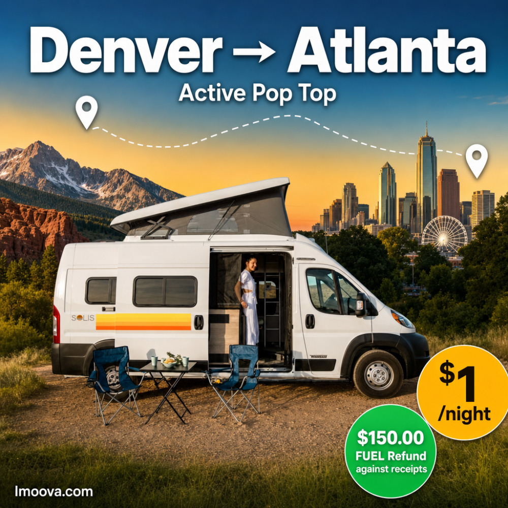 Active Pop Top - Denver to Atlanta