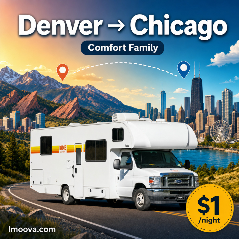 Comfort Family - Denver to Chicago