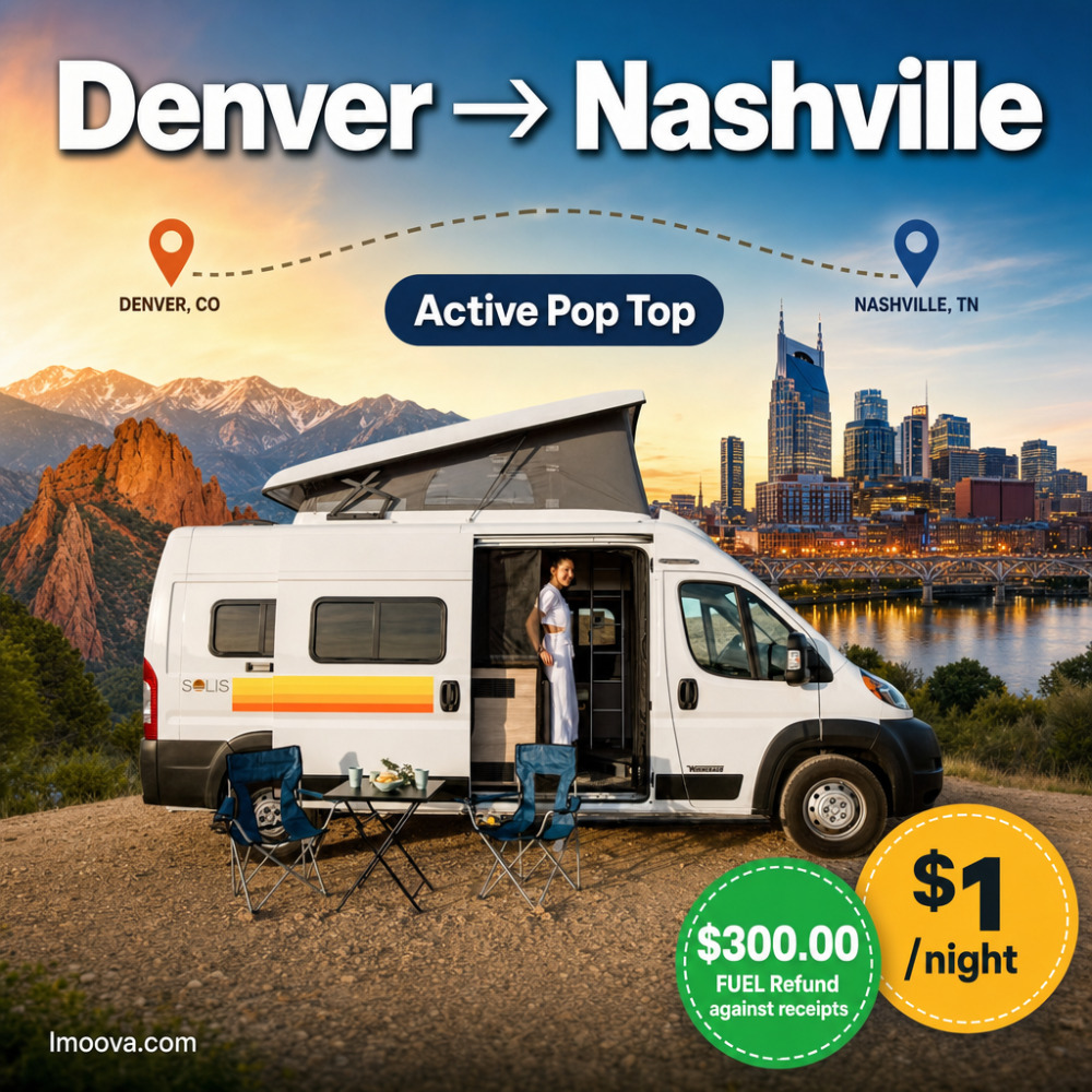 Active Pop Top - Denver to Nashville