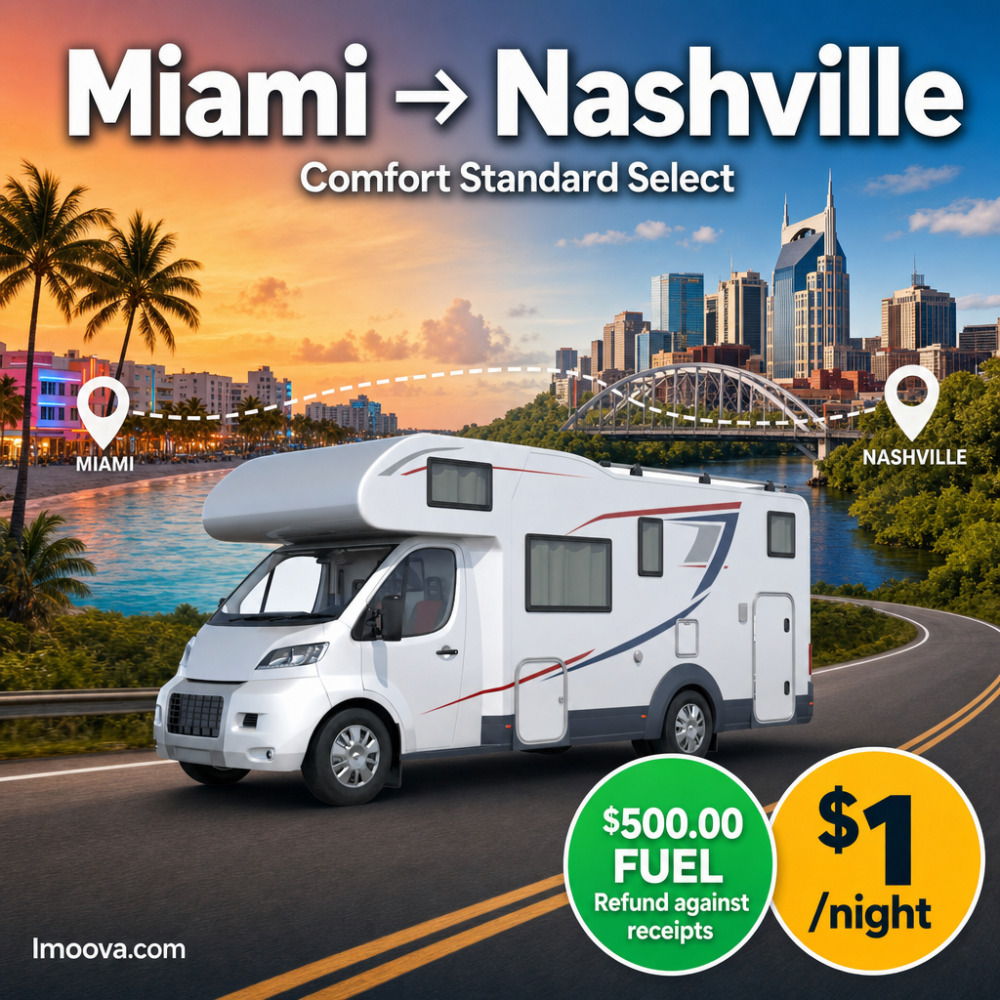 Comfort Standard Select - Miami to Nashville