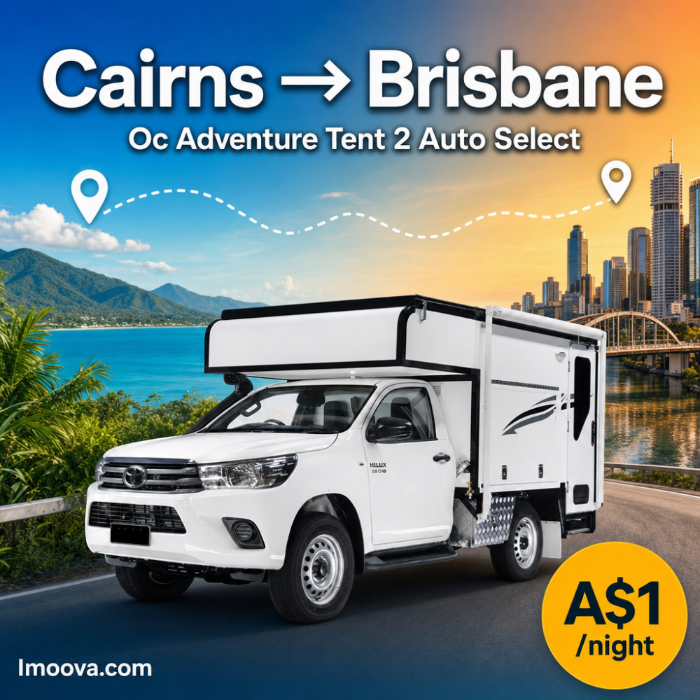 Oc Adventure Tent 2 Auto Select - Cairns to Brisbane