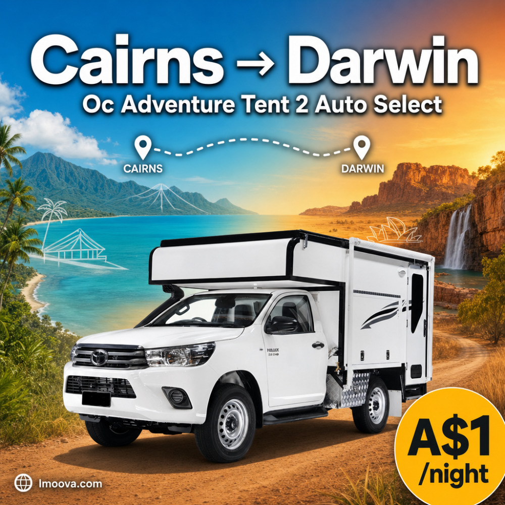 Oc Adventure Tent 2 Auto Select - Cairns to Darwin