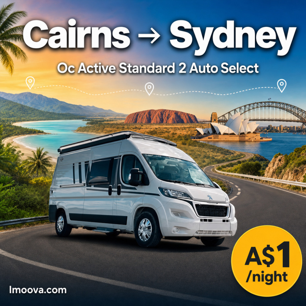 Oc Active Standard 2 Auto Select - Cairns to Sydney