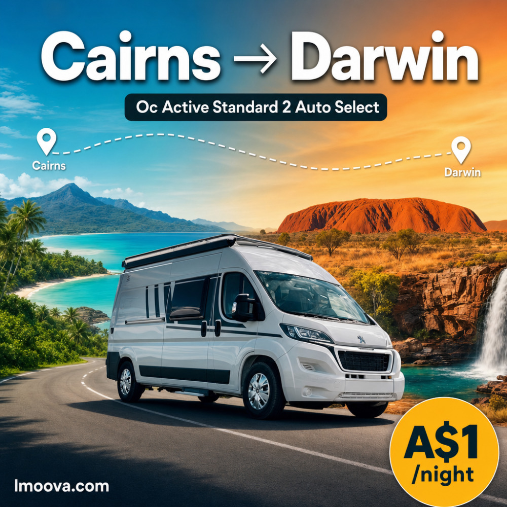 Oc Active Standard 2 Auto Select - Cairns to Darwin