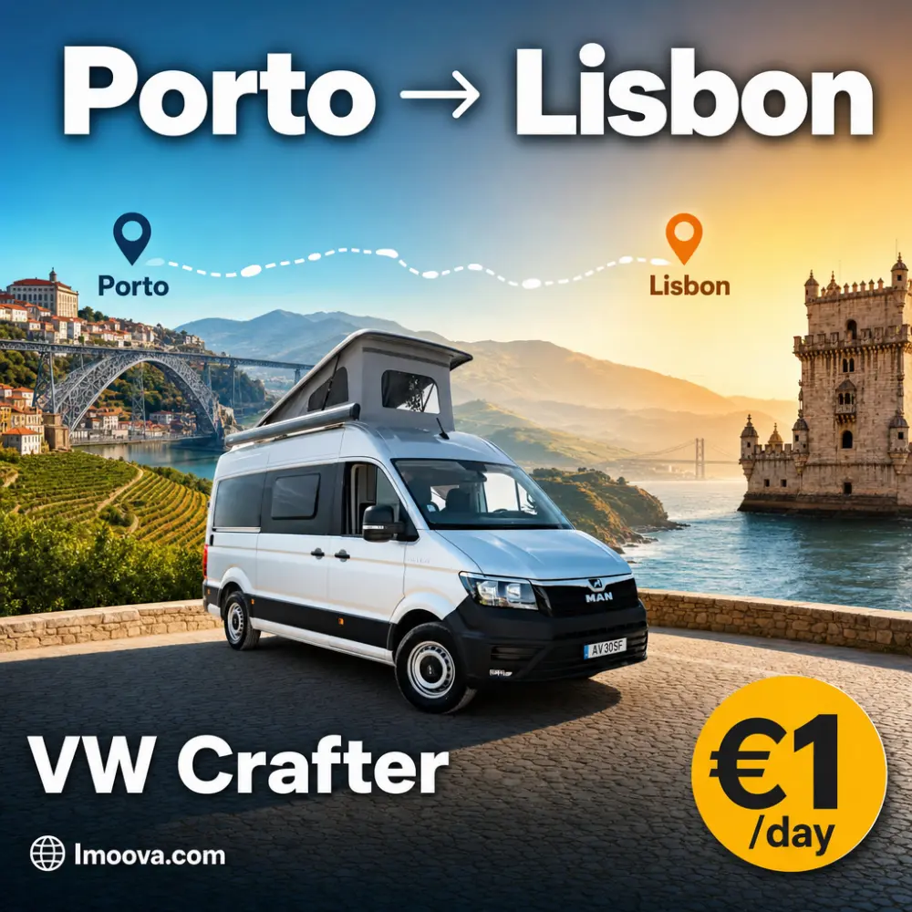 VW Crafter relocation from Porto to Lisbon
