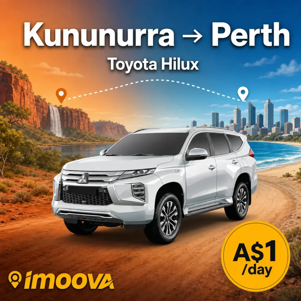 Toyota Hilux relocation from Kununurra to Perth