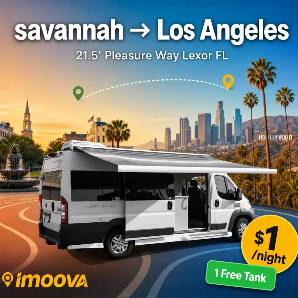 21.5' Pleasure Way Lexor FL - savannah to Los Angeles