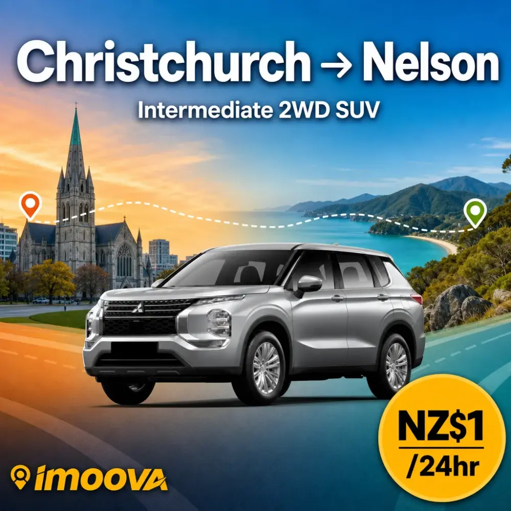 Intermediate 2WD SUV - Christchurch to Nelson