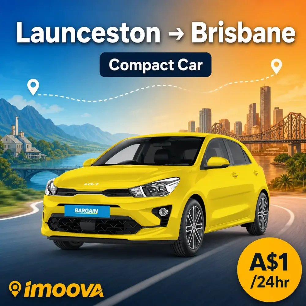 Compact Car relocation from Launceston to Brisbane