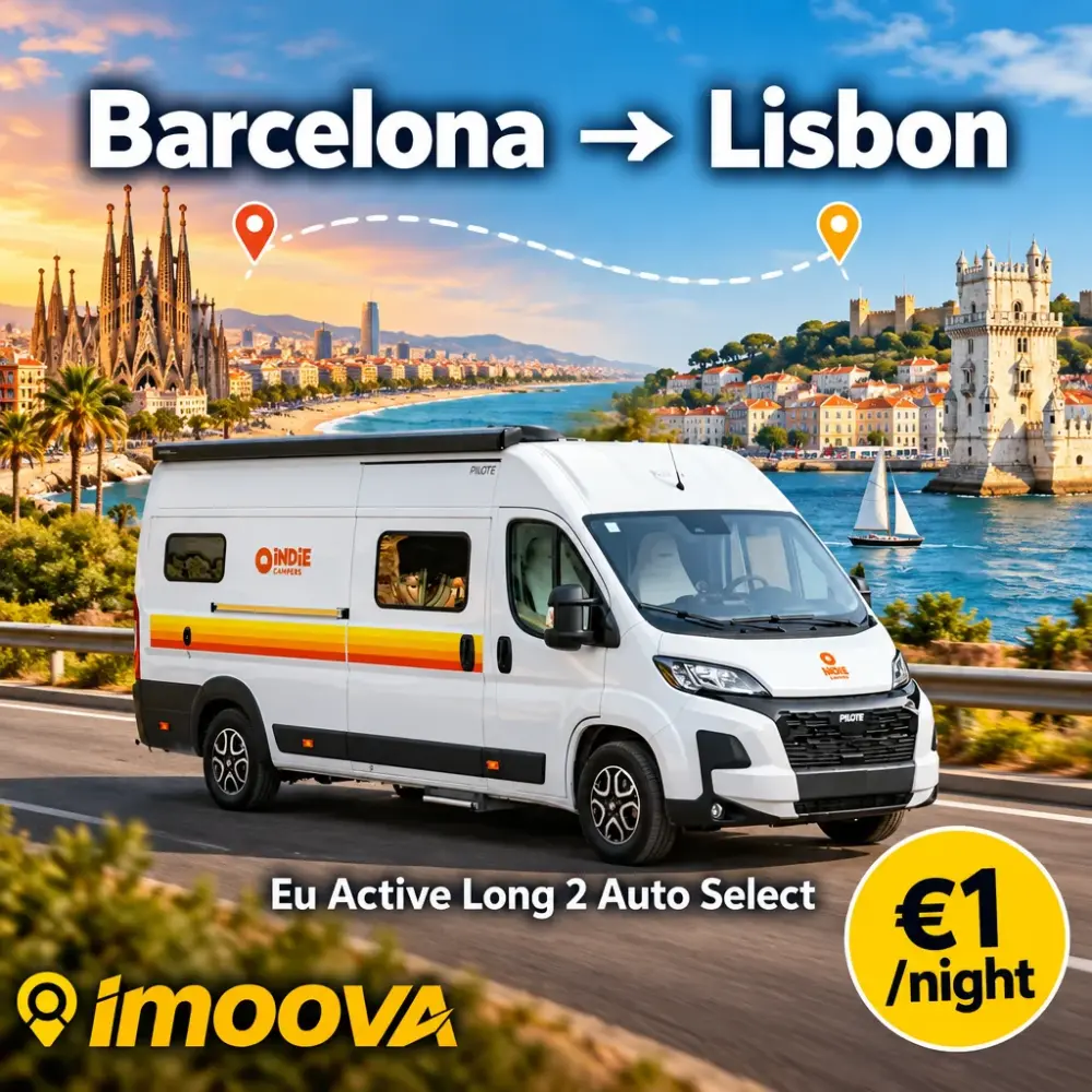 Eu Active Long 2 Auto Select relocation from Barcelona to Lisbon