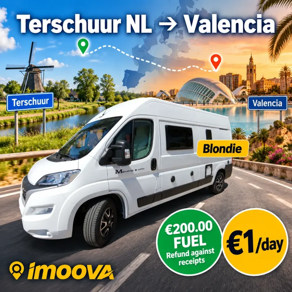 Blondie relocation from Terschuur NL to Valencia