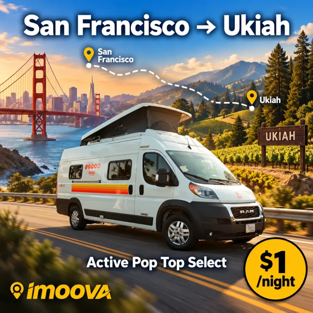 Active Pop Top Select relocation from San Francisco to Ukiah