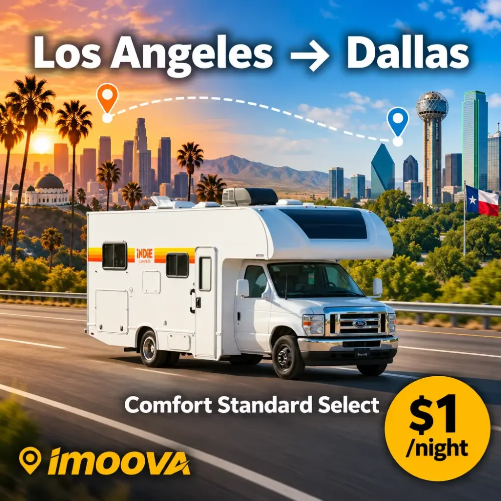 Comfort Standard Select relocation from Los Angeles to Dallas