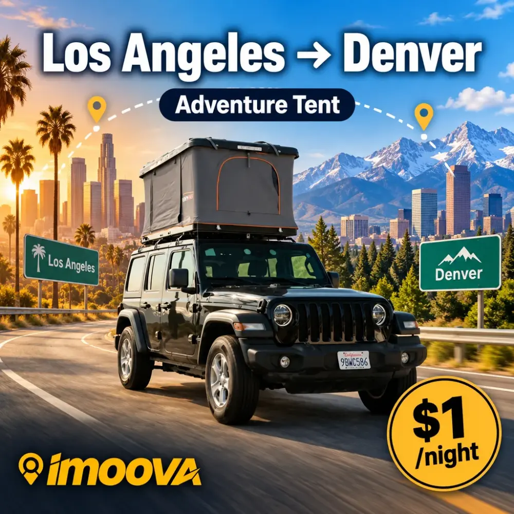 Adventure Tent relocation from Los Angeles to Denver