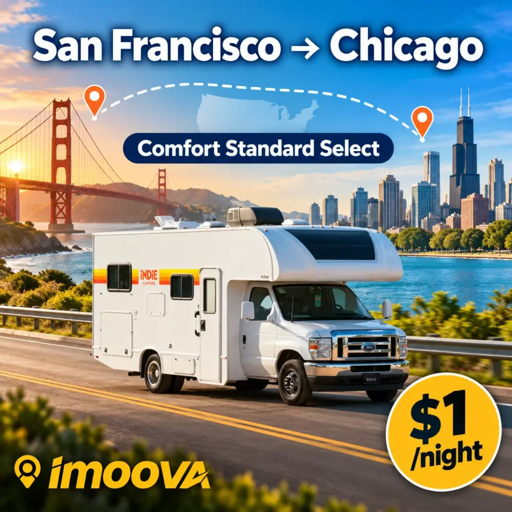 Comfort Standard Select relocation from San Francisco to Chicago