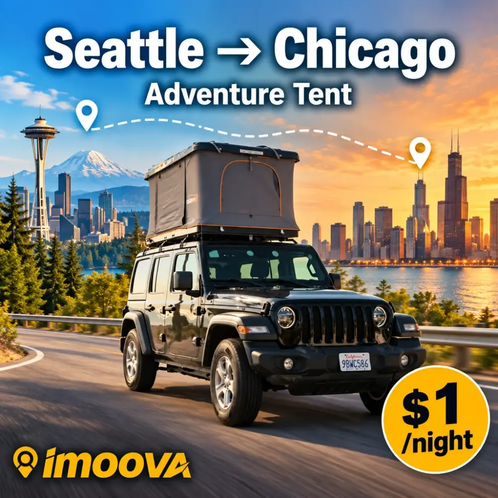Adventure Tent relocation from Seattle to Chicago