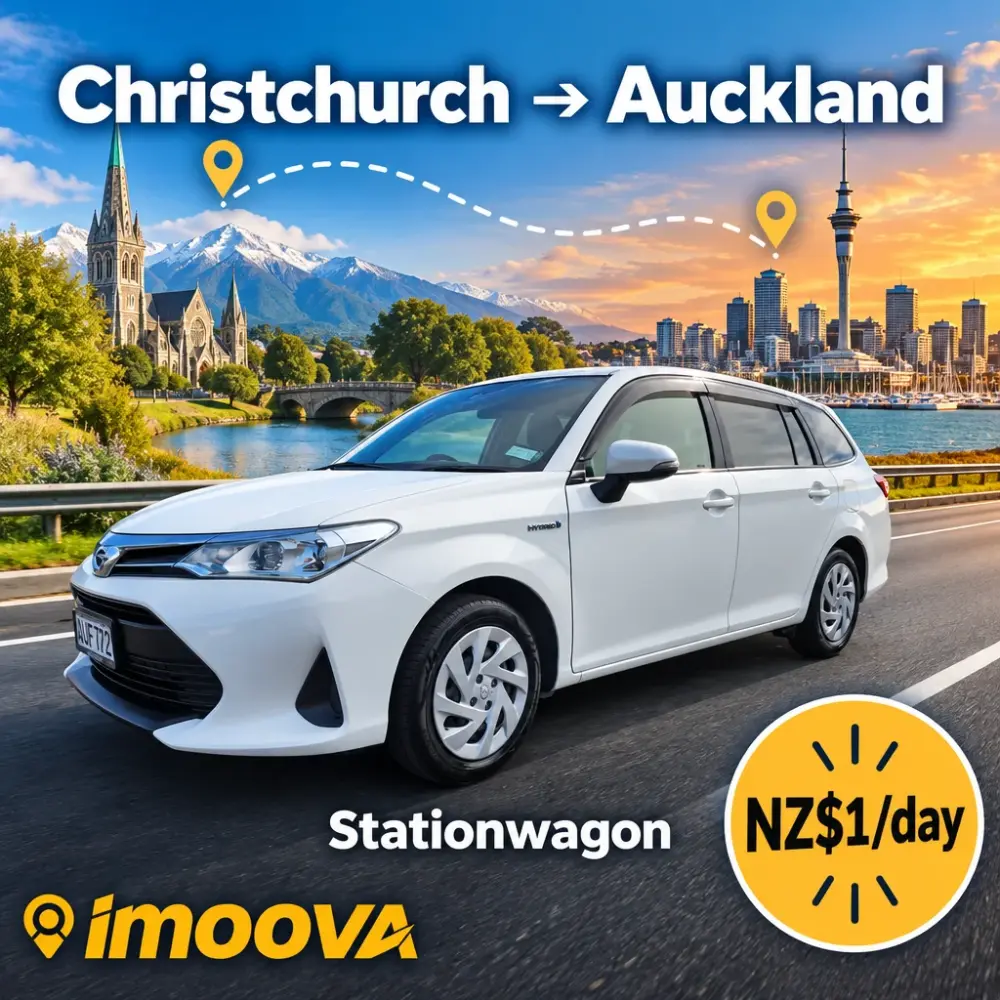 Stationwagon relocation from Christchurch to Auckland