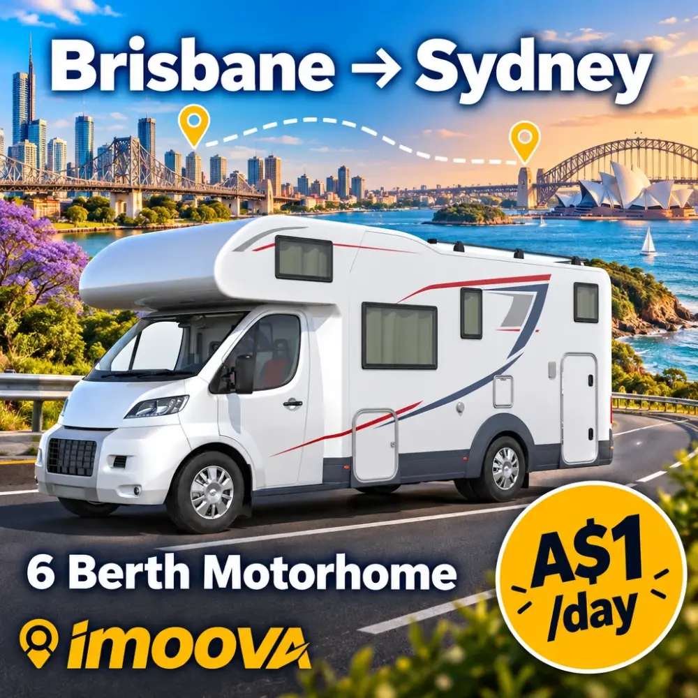 6 Berth Motorhome relocation from Brisbane to Sydney