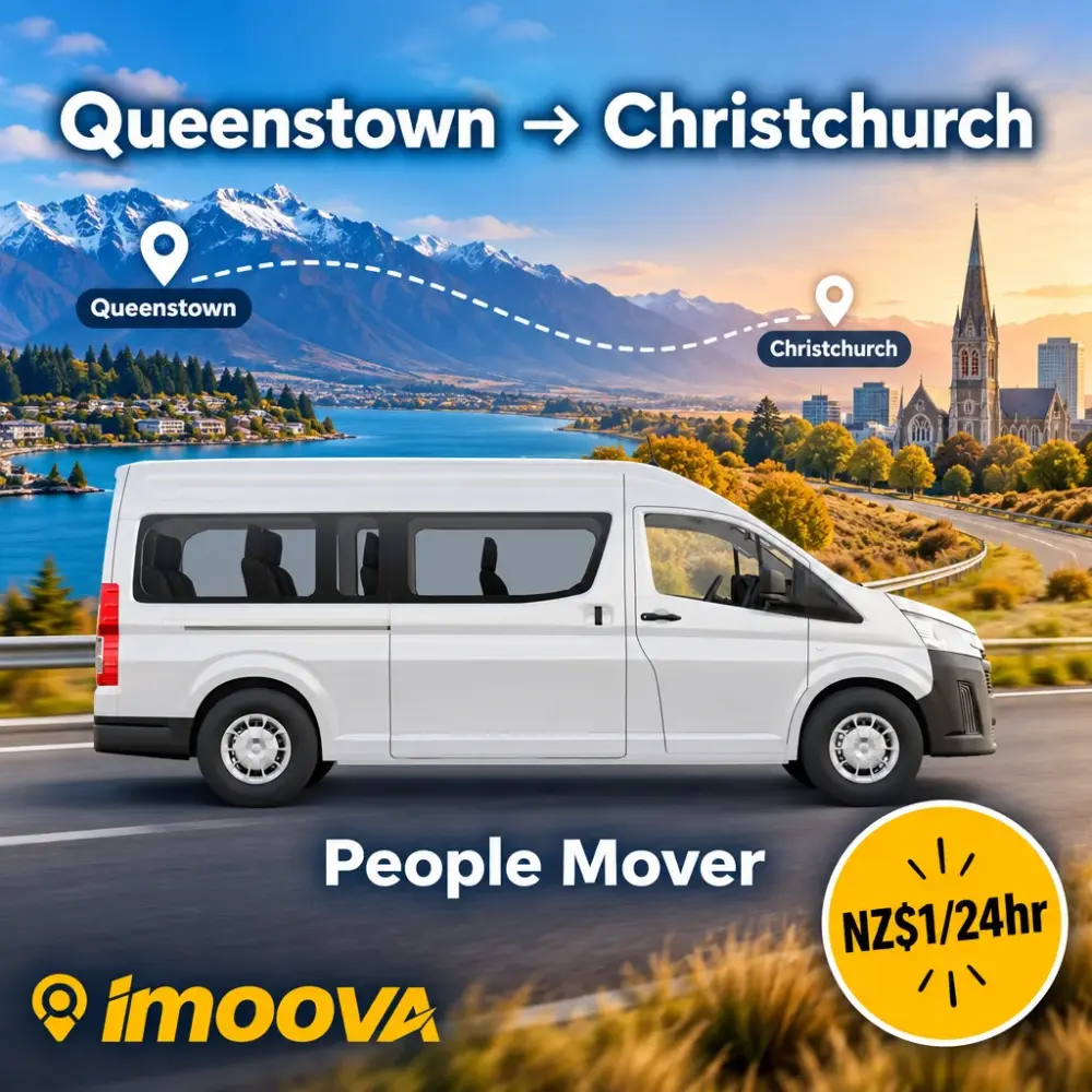 People Mover relocation from Queenstown to Christchurch
