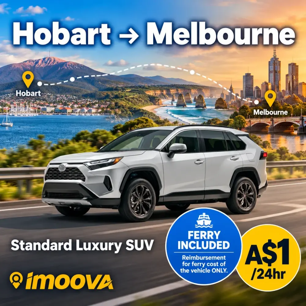 Standard Luxury SUV - Hobart to Melbourne
