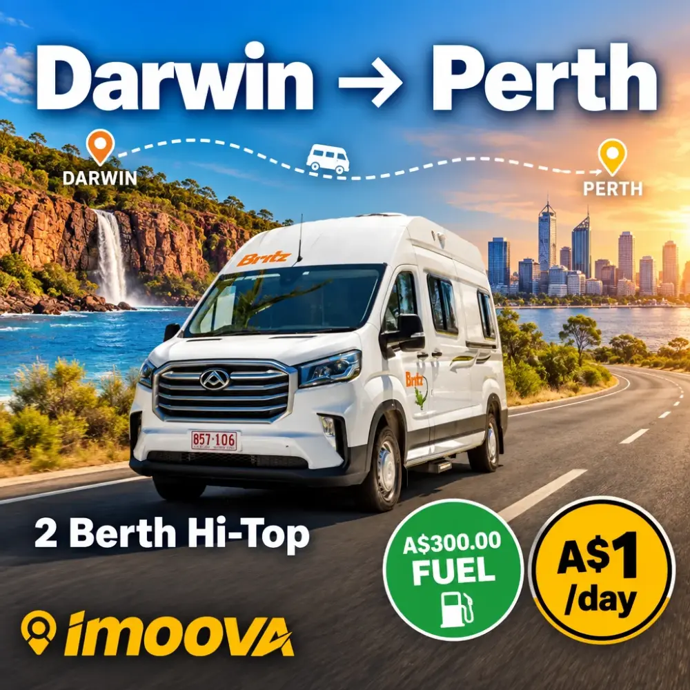 2 Berth Hi-Top relocation from Darwin to Perth