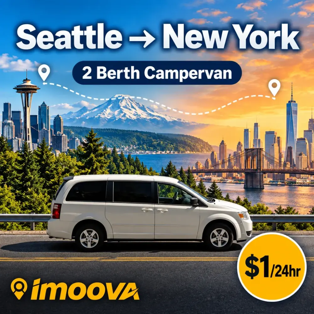2 Berth Campervan relocation from Seattle to New York