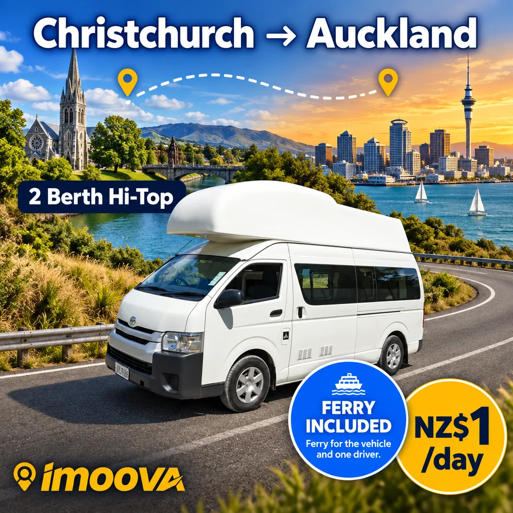 2 Berth Hi-Top relocation from Christchurch to Auckland