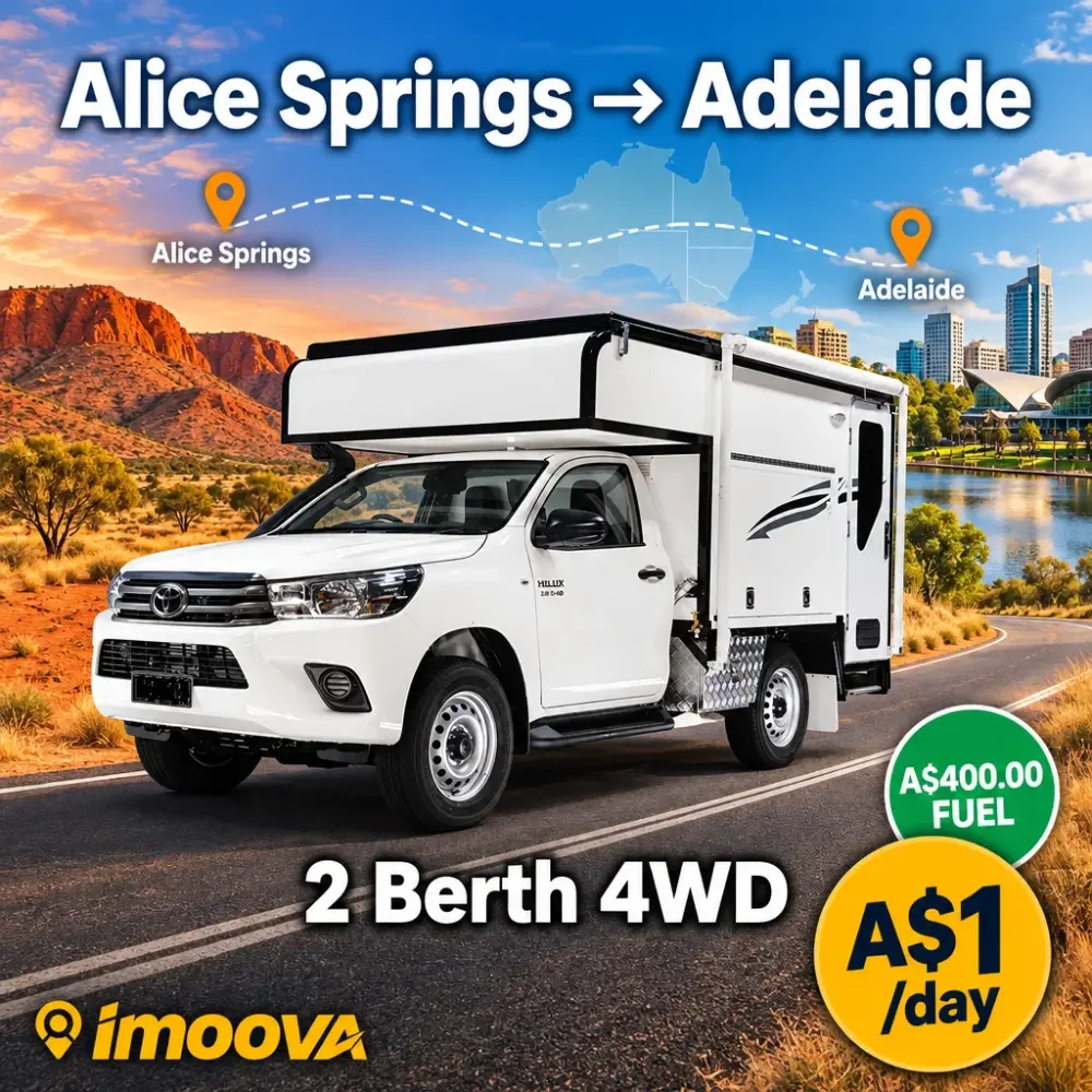 2 Berth 4WD relocation from Alice Springs to Adelaide