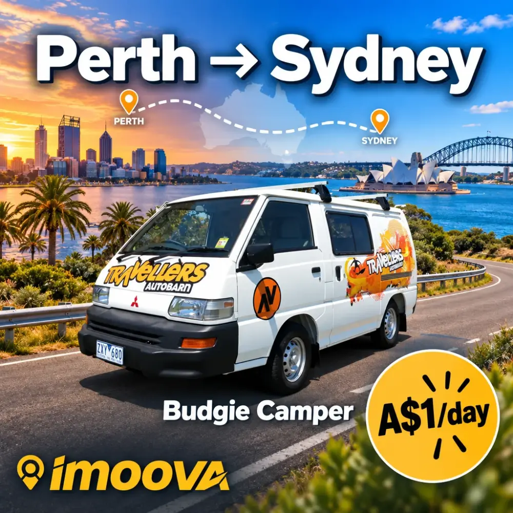 Budgie Camper relocation from Perth to Sydney