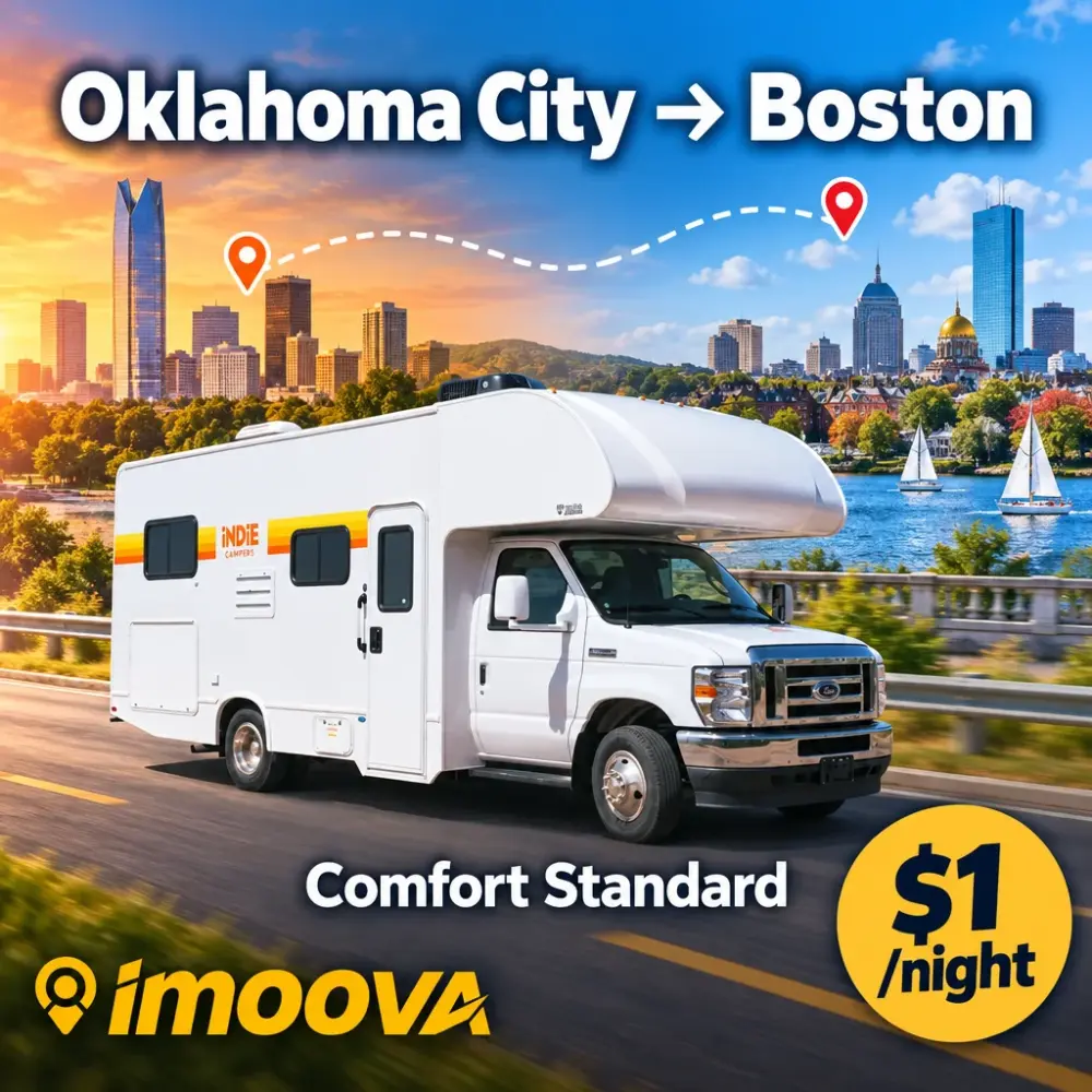 Comfort Standard Umzug von Oklahoma City nach Boston