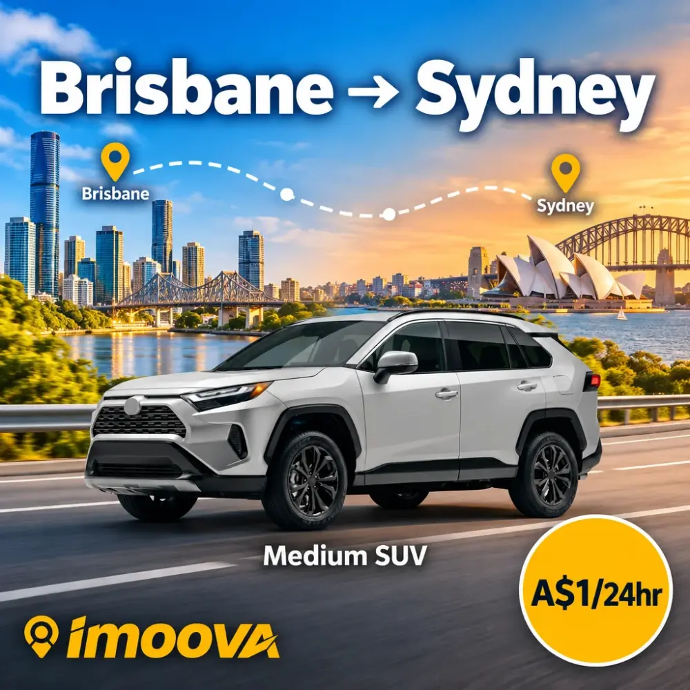 Medium SUV relocation from Brisbane to Sydney